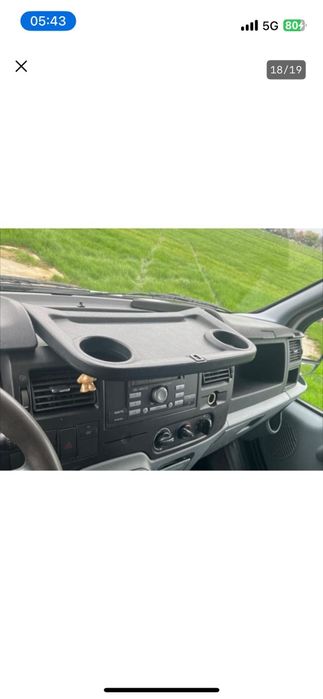 Ford transit,  numere roșii/ rar