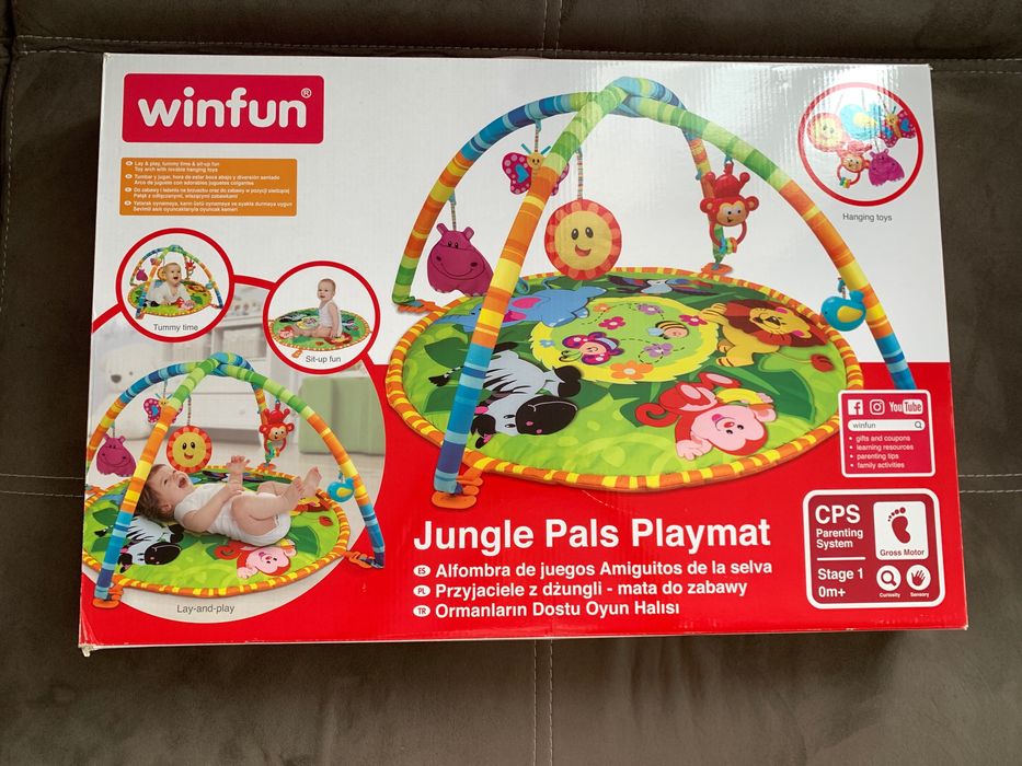 WinFun Активна гимнастика за бебета JUNGLE PALS