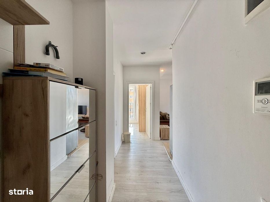 COSMOPOLIS - Apartament cu 2 camere tip studio, mobilat si utilat.