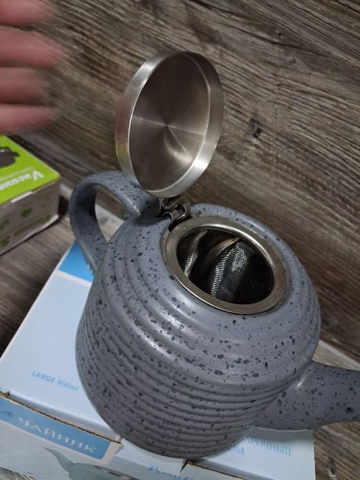 Чайник керамический заварочный