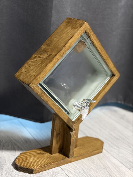 Dispenser(dozator) handmade pentru băuturi – piesă unică, excelentă pentru cadou