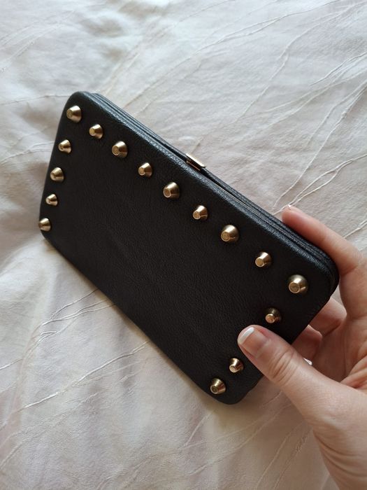 Geanta plic neagra Zara