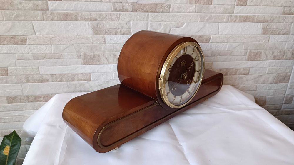 Стар каминен часовник - WEIMAR - Germany - Антика - 1970"