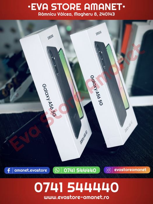 SAMSUNG Galaxy A56 5G Awesome Graphite 128GB 8GB RAM Dual SIM