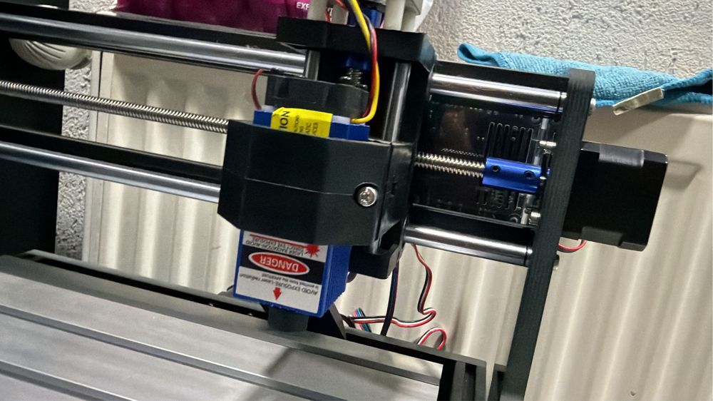 Aparat de gravat cu laser + CNC 3018 Pro Max GRBL – 10W, nefolosit