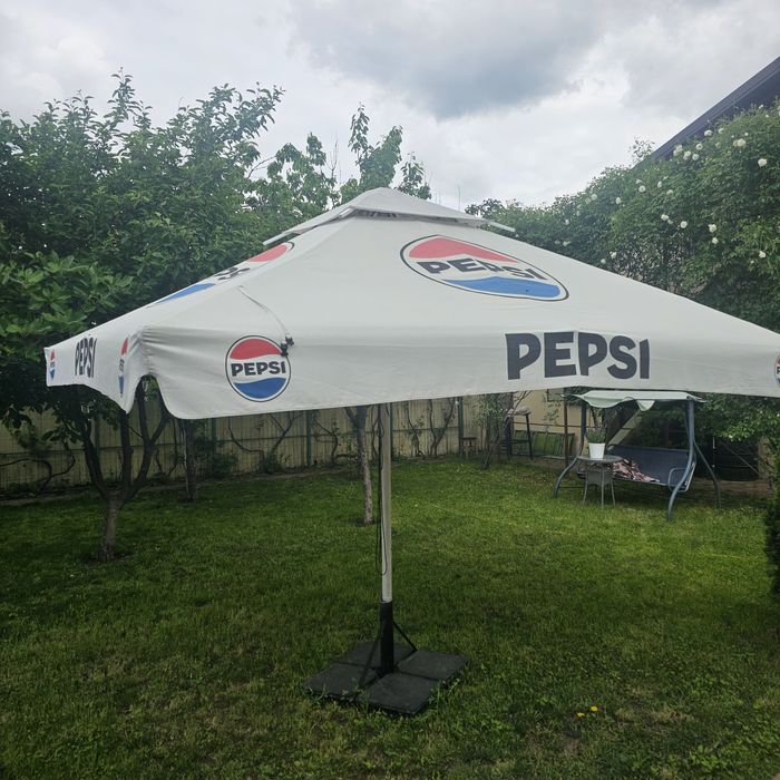 Umbrela terasa Pepsi 330x330cm