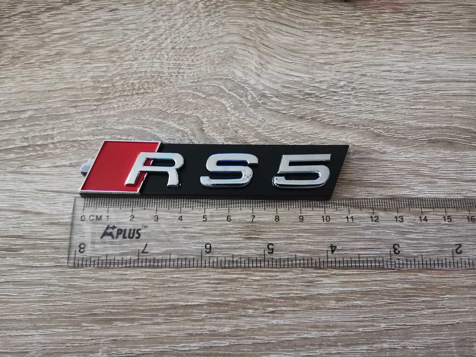 Предна решетка сребриста емблема Audi Ауди RS5