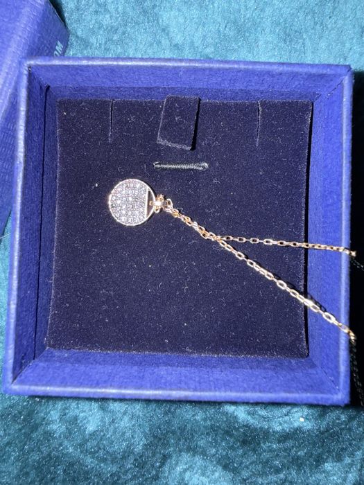Swarovski Ginger Pendant with Black Crystals