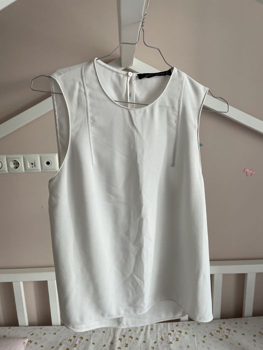 Шифонени топове в размер XS/S - ZARA и COTON
