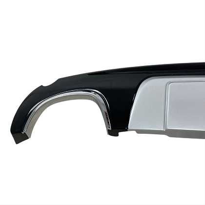 Преден и заден ролбар за Hyundai Santa Fe (2010-2012) - черен