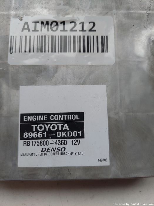 Kit Pornire Toyota Hilux Vii Pickup _N1_, _N2_, _N3_ 2004 -> Denso 175