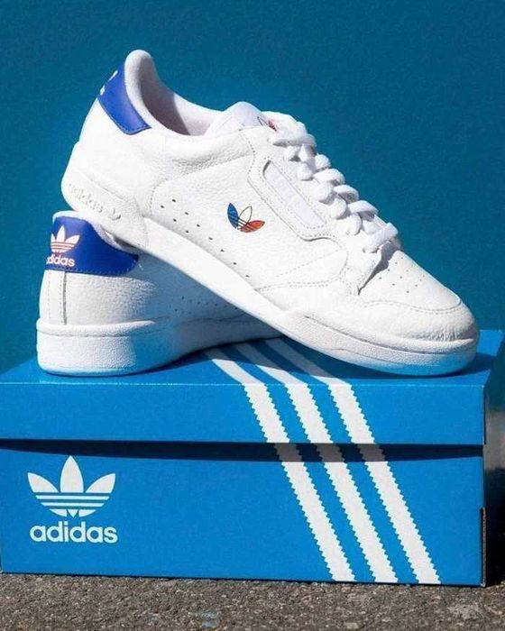 Оригинални кожени маратонки * ADIDAS CONTINENTAL 80 * EU44
