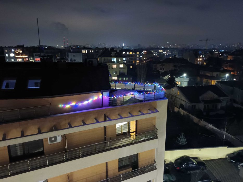 LED коледни лампички 220V, коледни светлини 10м, 20м, 100бр, 200бр