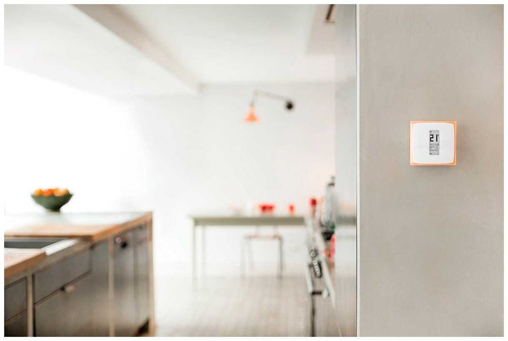 Умный термостат для котла отопления. Legrand Netatmo