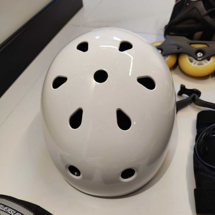 Powerslide Ролери 37,каска,наколенки,налакътници,протектори за китки