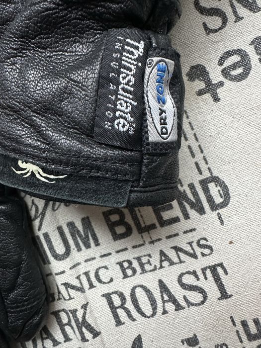 Spyder original естествена кожа ръкавици.S