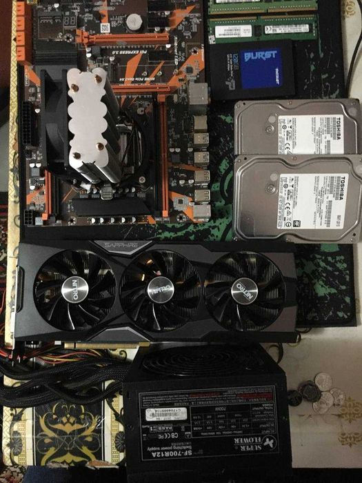 FULL GAMING PC R9 Fury 4gb/ XEON 6-12/ DDR4 16 gb c Моник 27/ 120 Hz