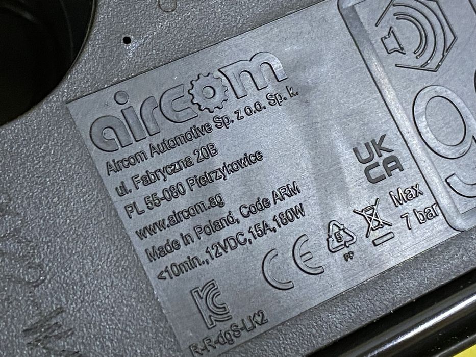 Compresor auto masina umflat roti OE Mercedes 12V 180W 15A Polonia