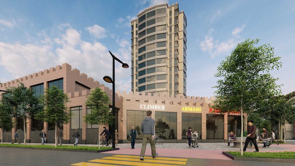 Продаётся 1-комнатная квартира 48 м² в новом ЖК Rizo Qal'asi, Наманган