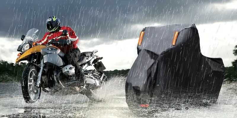 Prelata husa motocicleta scuter puf interior 230cm-245cm-265x105x125cm