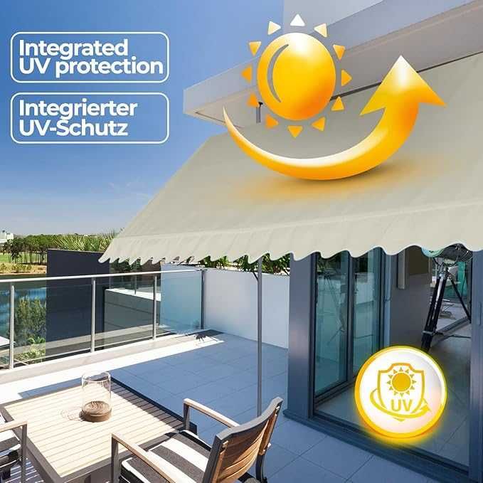 Тента Jago® със скоба - 350x80 см, регулируема по височина