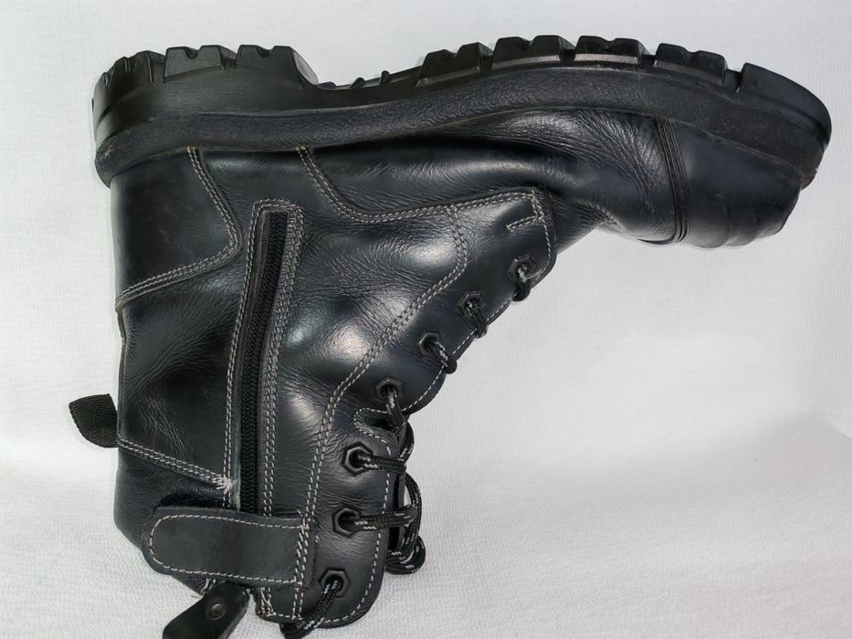 Здрави и удобни мъжки предпазни боти от естествена кожа GOLIATH №44