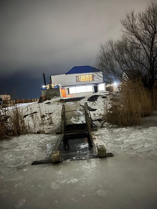 Баня Костанай прорубь