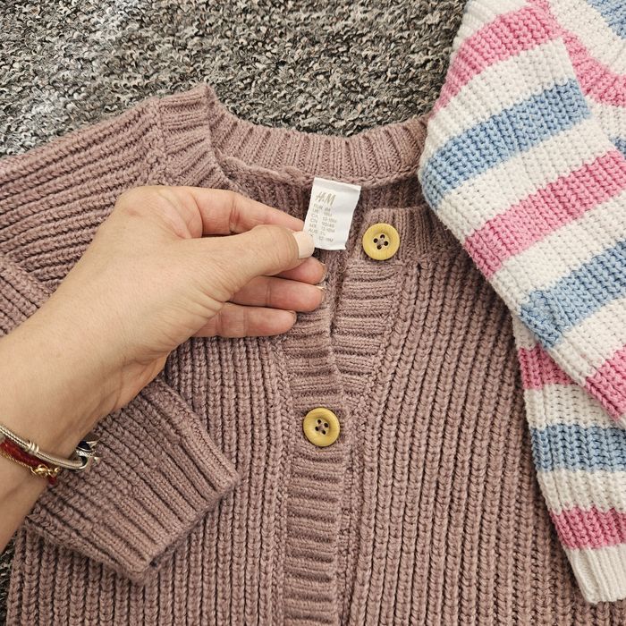 Lot 3 pulovere, marime 86 92