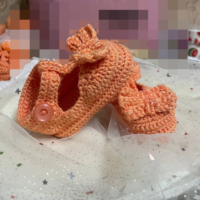 Башмачки: вязаные ручная работа