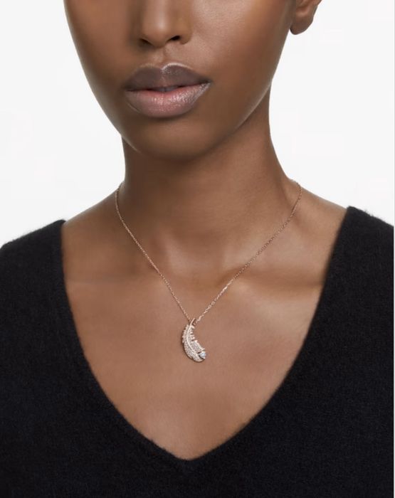 Colier Nou Swarovski Rose Gold