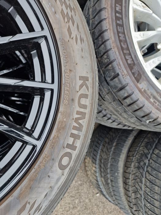 Гуми с Джанти за Mercedes S class 245/50 ZRF18 W222 Kumho dot 2024