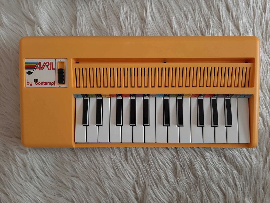 Детски колекционерски въздушен мини орган BONTEMPI, Италия 1985 г.
