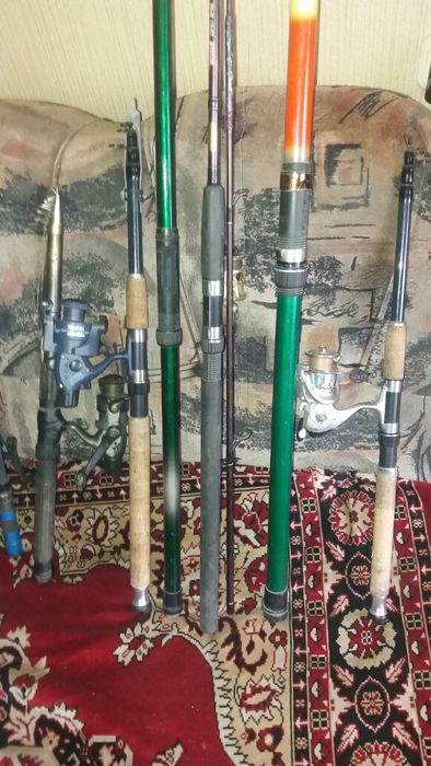 Удочки телескопические