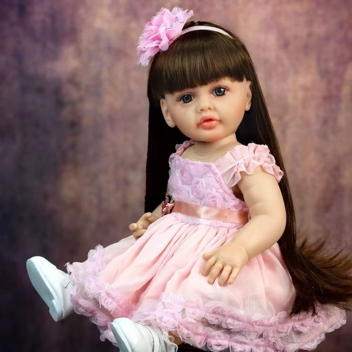 Реборн кукла 55 см русско говоряшая