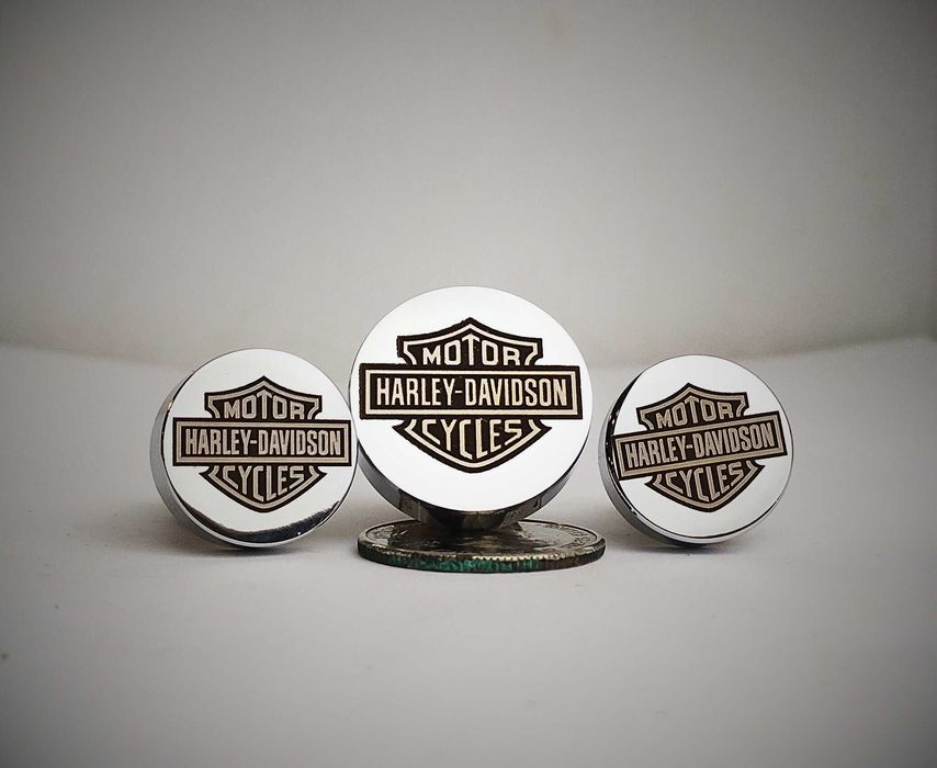 болт за седалка и 2 болта за номер на мотор Харлей, Harley Davidson