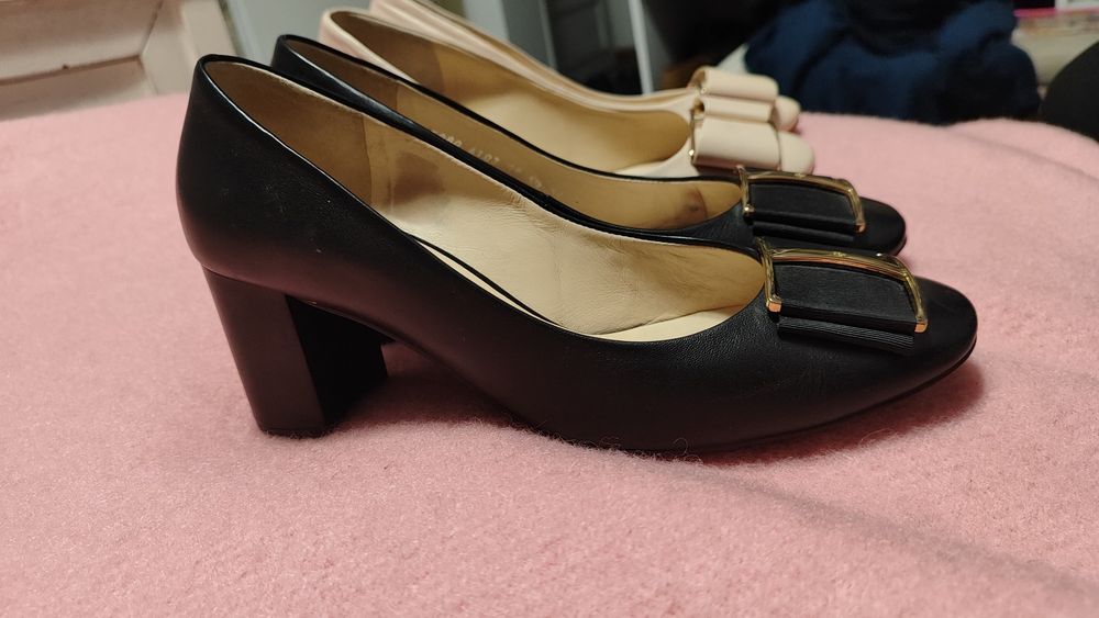 Дамски обувки Hőgl, размер 39, естествена кожа, безупречни