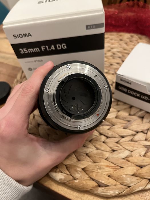 Sigma 35mm F/1.4 DG ART с Калибратор за Nikon