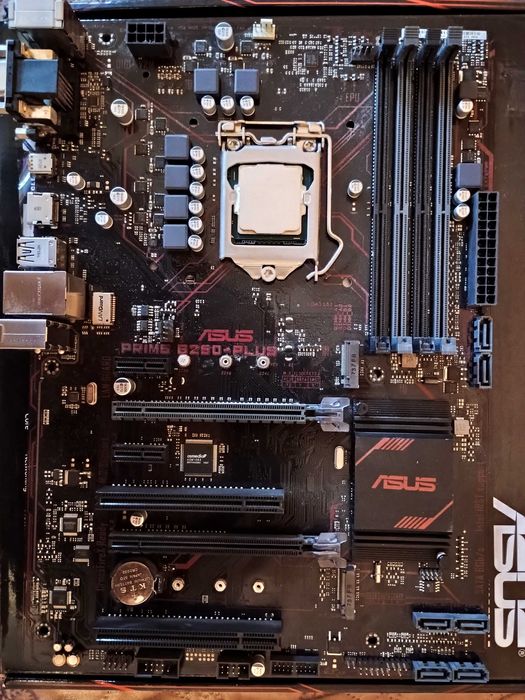 Kit Placa de baza ASUS B250-plus + Procesor gen 7 I5- 7400