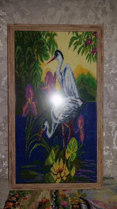 Картины вышитые (ручная работа)