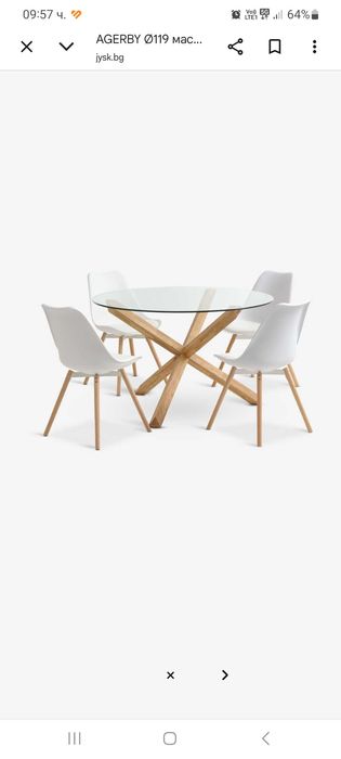 К-т маса с 2 стола