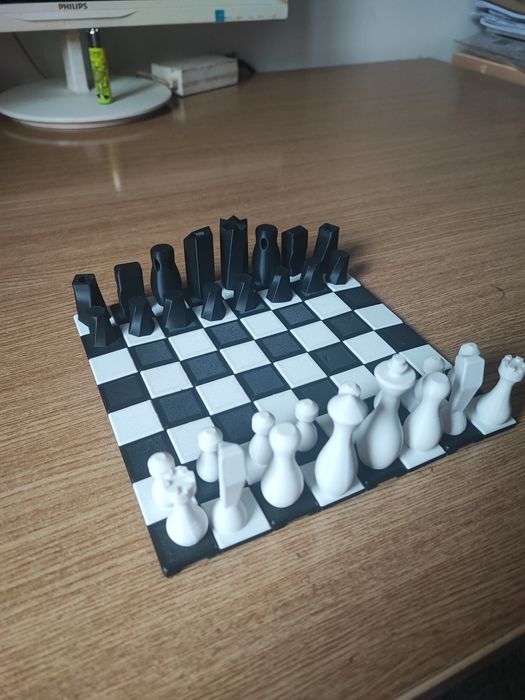 Tabla de sah mini 3D print.