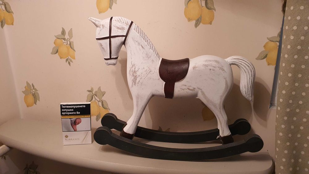 Голям дървен кон, Италия, 36см /30см