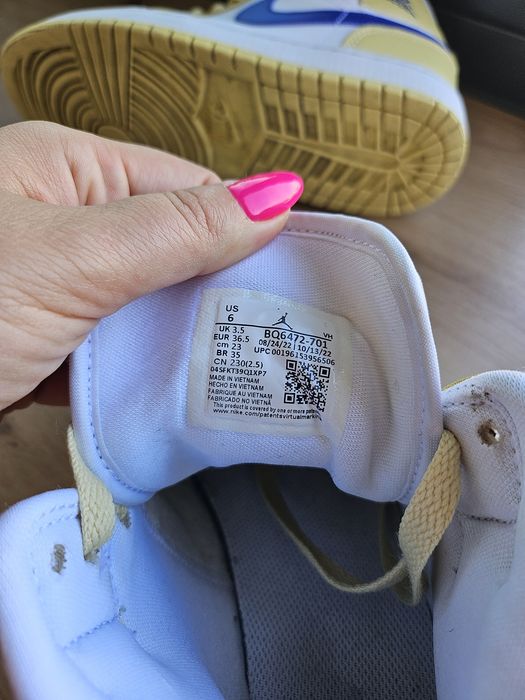 Маратонки Jordan 1