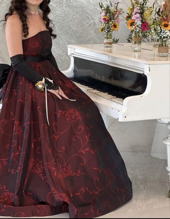 Rochie de seară/ nașă tafta