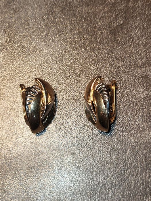 Серьги золотые 585 проба