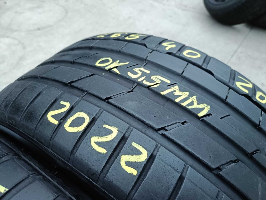 Doua anvelope de vara 265 40 20 hankook ventus S1 Evo 3 dot 2022