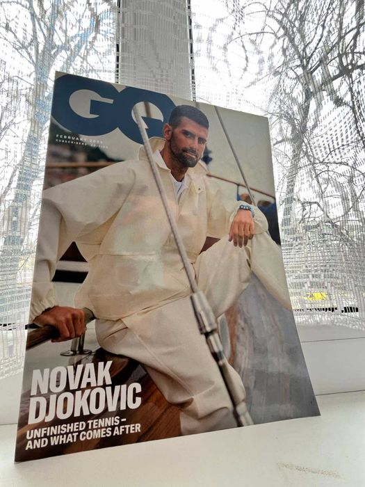 GQ Magazine – Subscribers' Edition (February 2025) | Novak Djokovic Cover