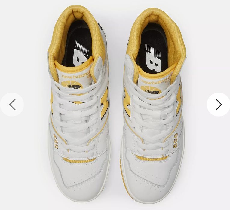 Кроссовки. New balance unisex 650. Кожа. Оригинал из США.