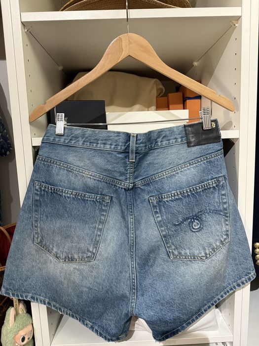 Blugi scurti R13,culoarea Bain blue, măsura 28, noi