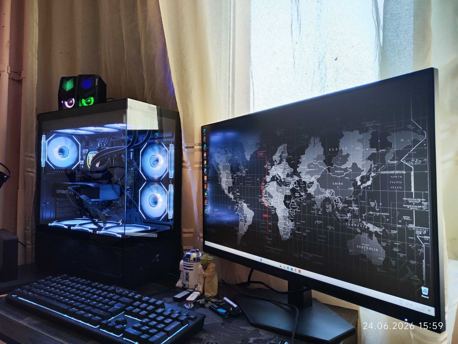 Геймърски i9 14900KF, RTX 5070 12GB, RAM 32GB DDR5 6000, SSD 2TB NVME - Гаранция!